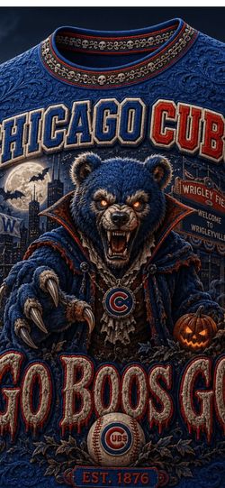 CHICAGO CUBS NEW SHIRTS W/TAGS  VARY SZS & price.  Ask which? .
