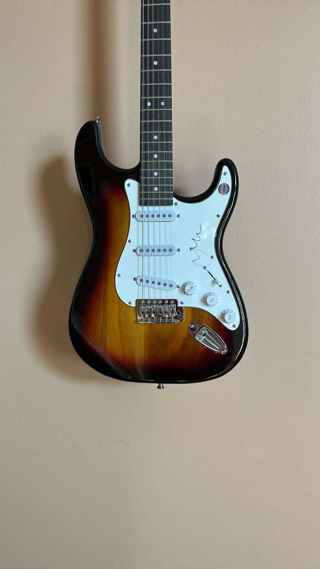 John Mellencamp Autographed Guitar
