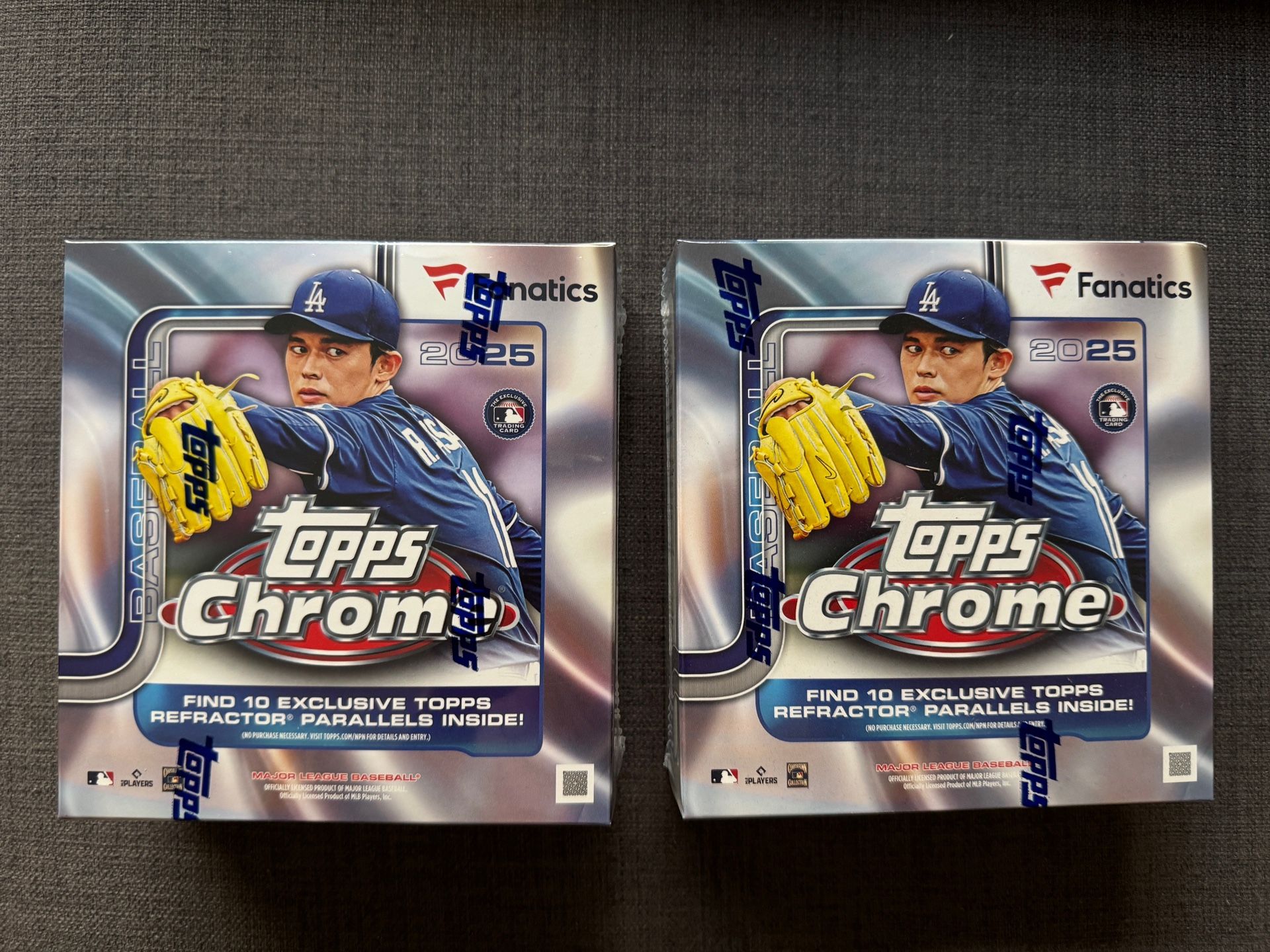 2025 Topps Chrome Fanatics Exclusive Mega Box Toppsfractors!!