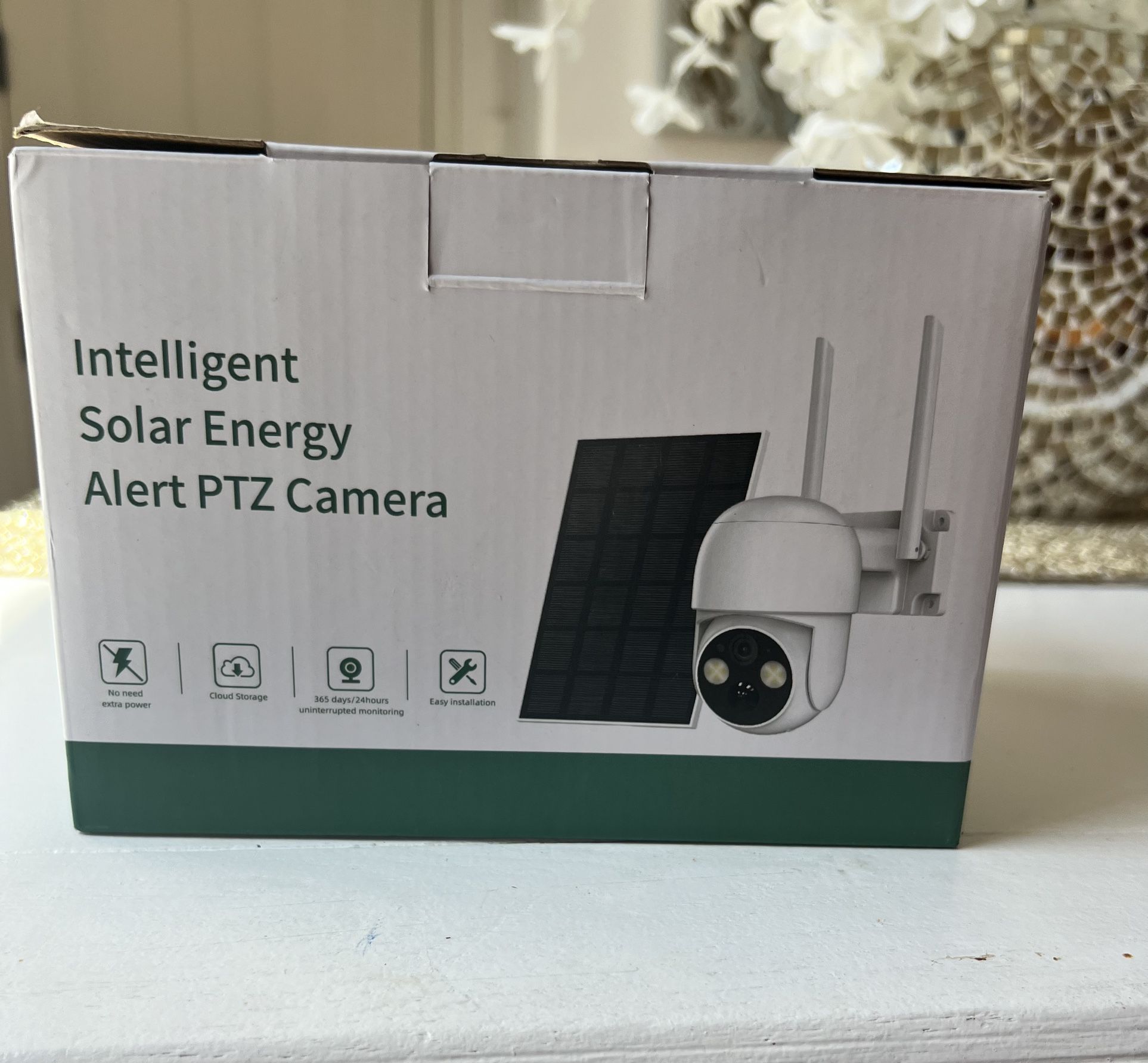 Brand NEW Intelligent Solar Energy Alert PTZ Camera