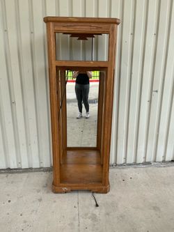 Lite up southwestern cabinet/ very unique