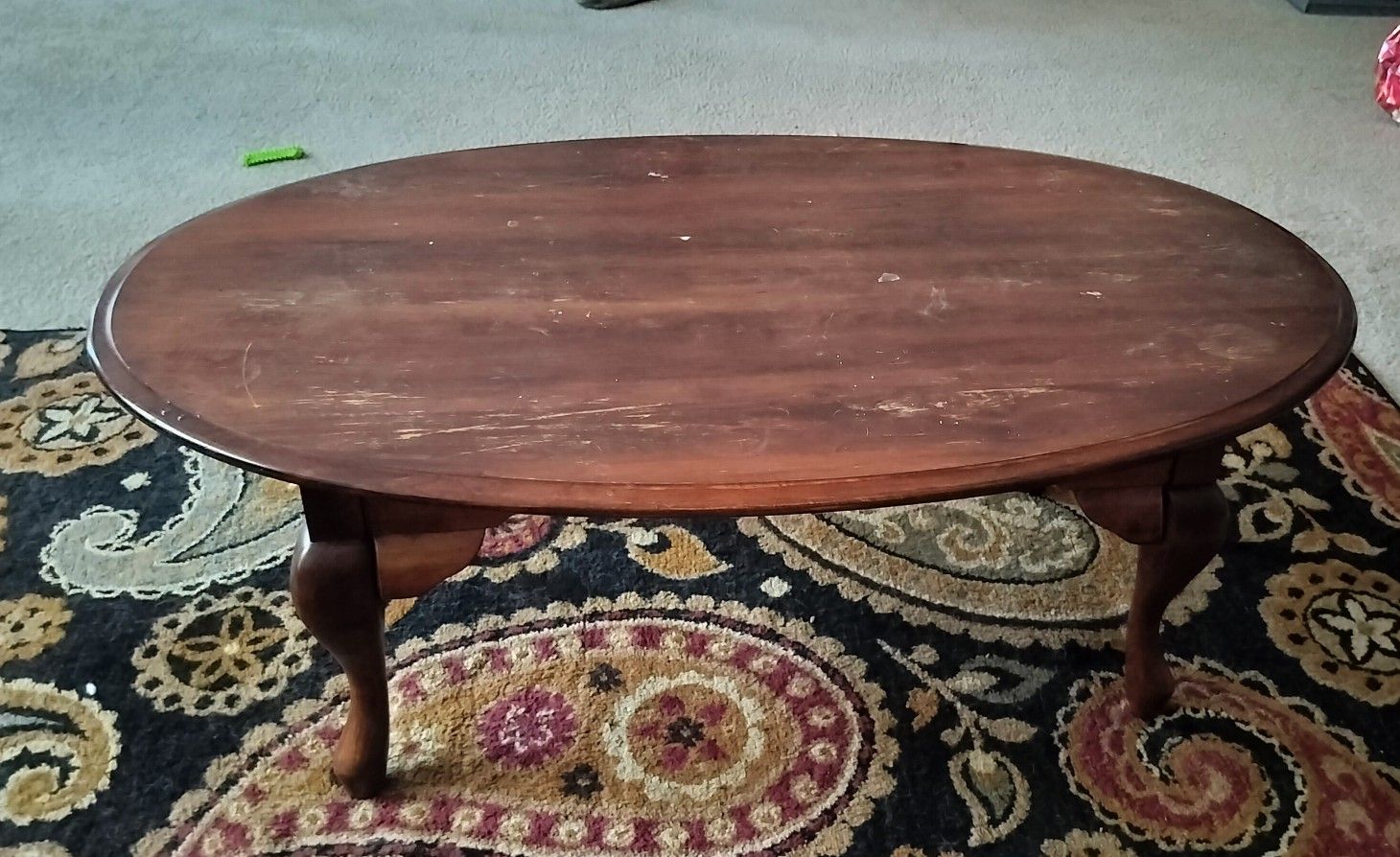Brown Wooden Coffee Table