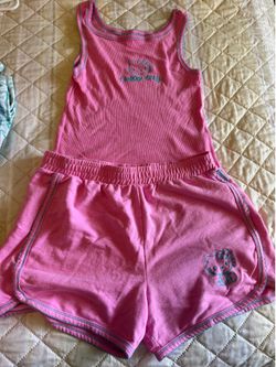 Girls set and swimsuit