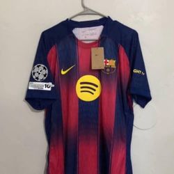 Barcelona 2025/2026 Raphina Jersey (Any Size)