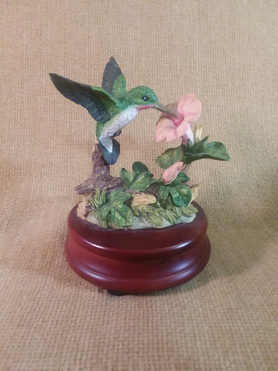 Vintage Sanko Hummingbird Music Box