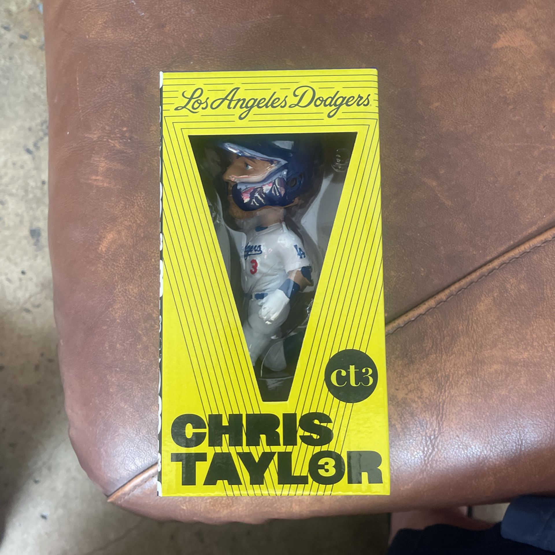 Chris Taylor Bobble Head Los Angeles Dodgers Firm