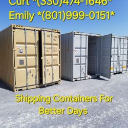 20 and 40 Ft Shipping Containers ON SALE! Conex, New And Used!  GREAT WARRANTY & Payment Plans!!