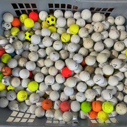 Basket Of Golf Balls!