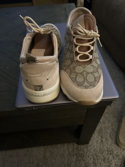 Coach Sneakers For Sale, Unisex; Size 12; Pink & Brown