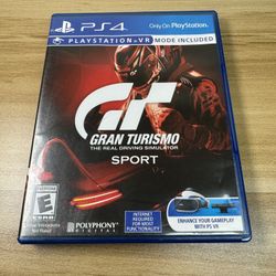 PS4 Gran Turismo Sport
