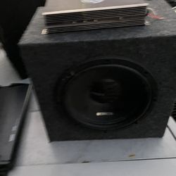 Memphis Audio Amp! And 12” Sub box