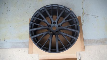 23" OEM Aston Martin Factory Black Forged 10 Spoke Rims Wheels Fits DBX