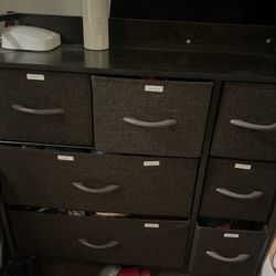 Fabric 7 Drawer Storage Organizer 