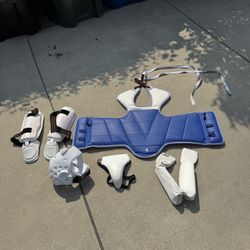 Tae Kwon Do Sparring Gear Set Including Bag