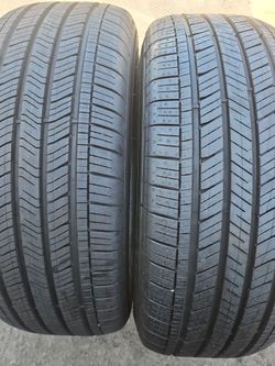 2 use Tires 235 60 18 good year