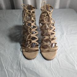 NUDE ADRIANNA HEELS SZ11