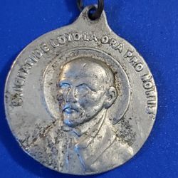 Vintage St Francis Sterling Silver Pendant