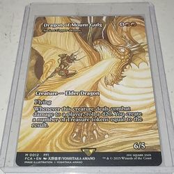 MAGIC THE GATHERING Ancient copper dragon