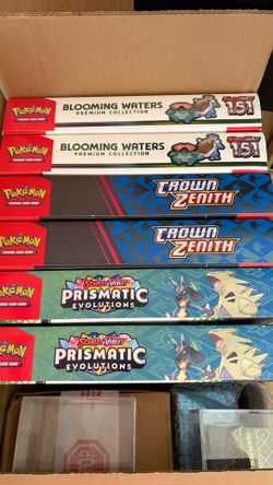 Pokemon Sealed Boxes Lot