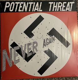 Potential Threat - Never Again 1989 Anarcho Punk Vinyl LP