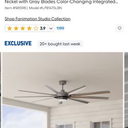 Fanimation Studio Collection V2  72” 