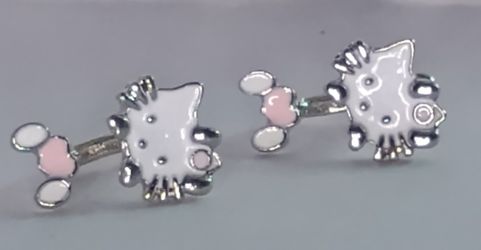2 Piece Hello Kitty Earrings