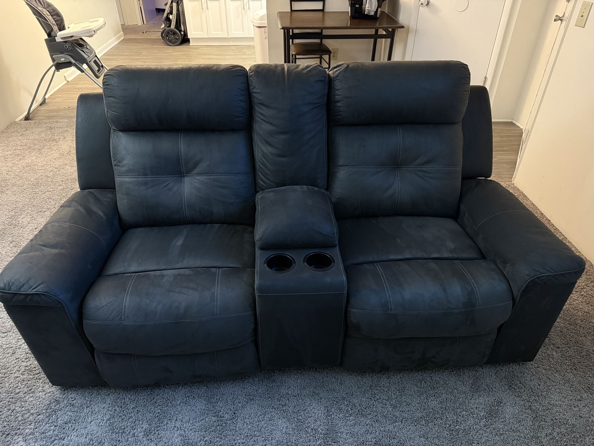 Ashley Furniture Sofa And Love Seat Set