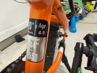 20” inch bike with gear
