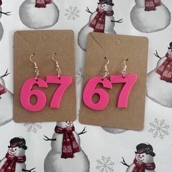 67 Earrings 