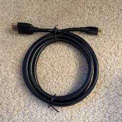 10 * Mini HDMI (Source) to HDMI (Display) Cable, 1.8 m, Black, 6ft