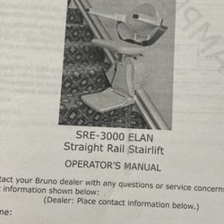 Bruno Stairlift