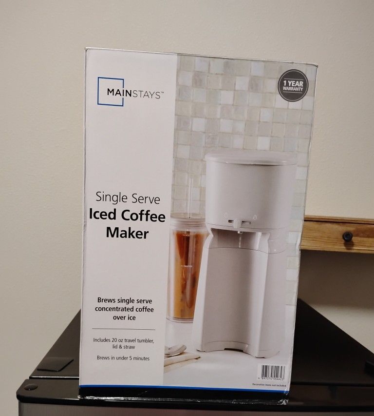 Mainstays Single Serve Iced Coffee Maker