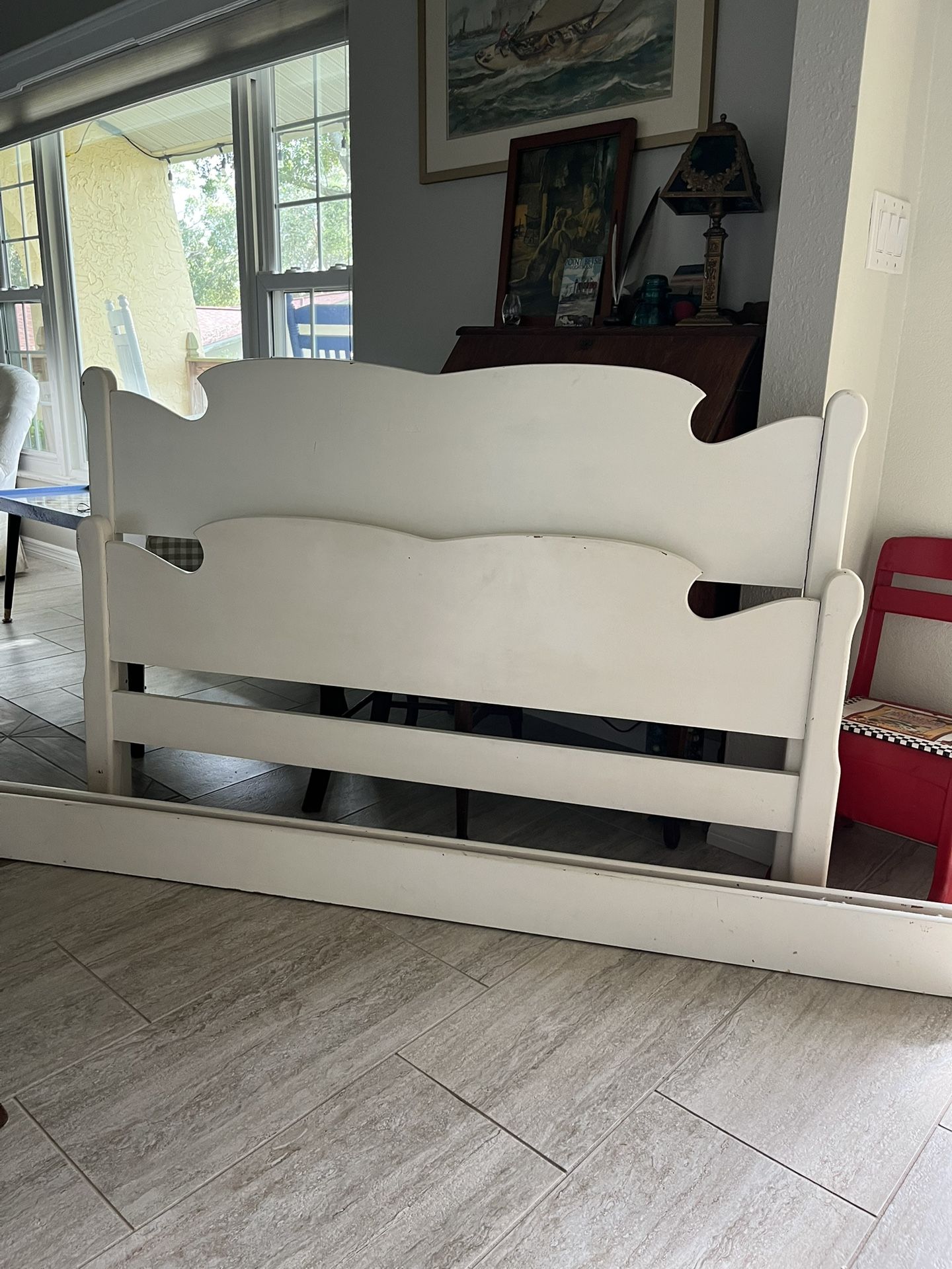 Double Wooden Bed Frame