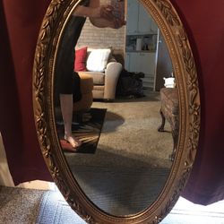 Vintage antique mirror