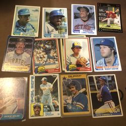 Baseball Cards From 80s