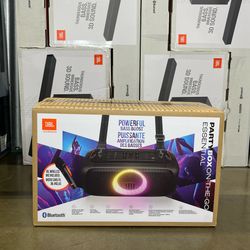 JBL PartyBox On-The-Go Essential with Microphone Portable Bluetooth Speaker