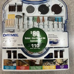 Dremel Rotary Tool Accessories Kit In Case NWT