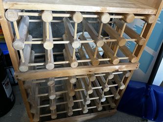 Wooden Wine Rack 
