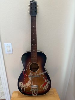 Vintage Lone Ranger Silvertone Guitar