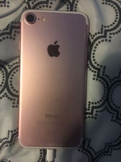 iPhone 7 rose gold