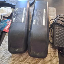 Gocio Ebike batteries plus charger