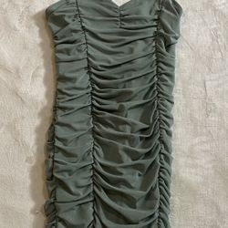 Forever 21 Sage Green Dress Womens Sz Medium NWT
