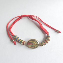 Virgen De Guadalupe Pulseras Adjustable Bracelet 