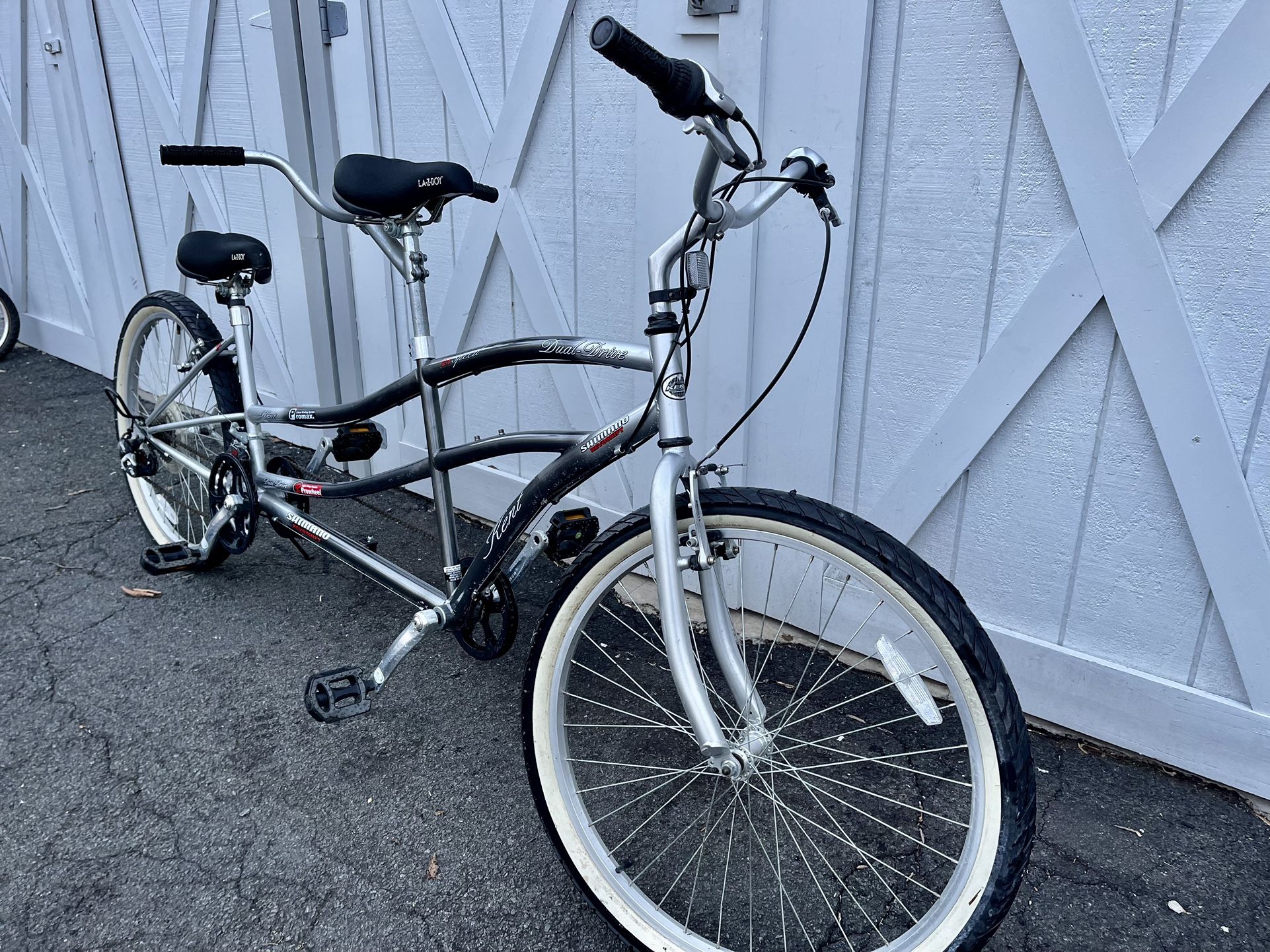 Kent dual drive cheap tandem comfort bike