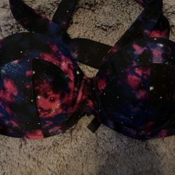 Hot Topic Small Galaxy Bikini Top 