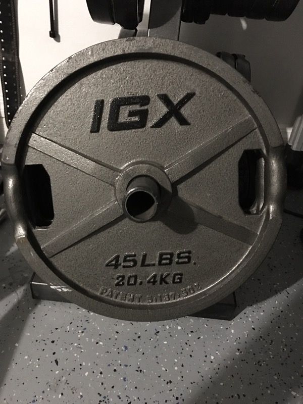 IGX Olympic GRIP Weight plates