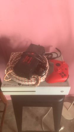 Xbox one cables and controller included