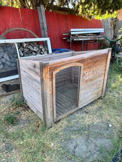 Wooden Dog house