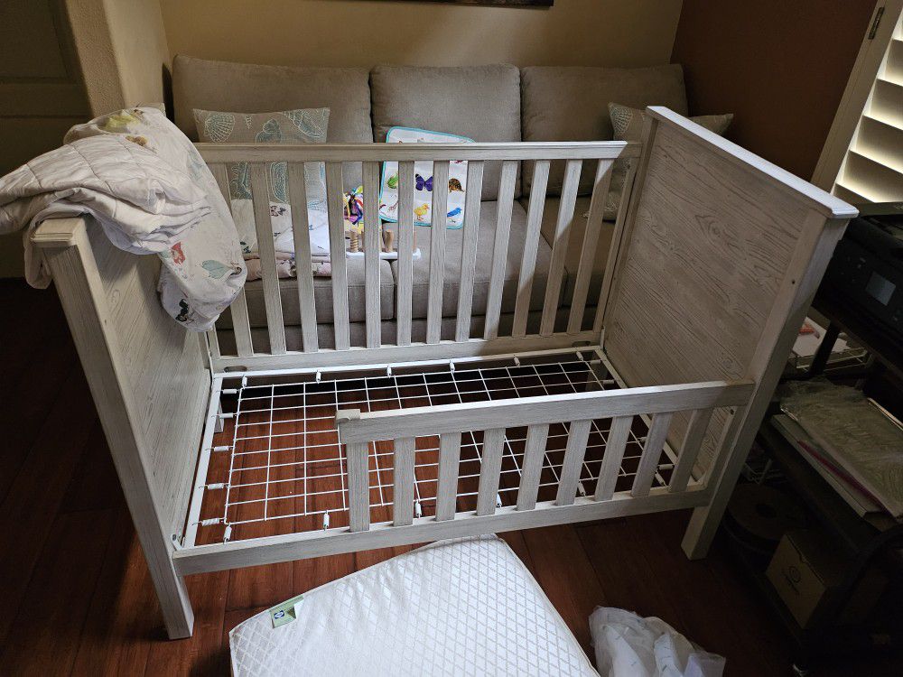 Pottery Barn 3 In 1 Crib To Toddler Bed