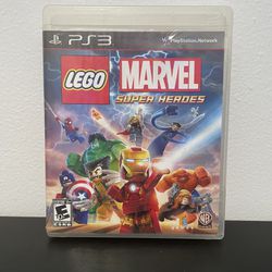 LEGO Marvel Super Heroes PS3 PlayStation 3 Like New Video Game Spider-Man